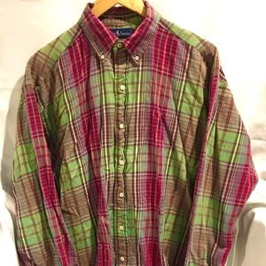 Ralph Lauren Plaid Button up Long Sleeve